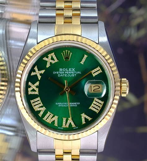 rolex ghiera verde fuori produzione ebay|Rolex Green Wristwatches for sale .